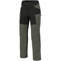 Helikon Hybrid Outback Pants Duracanvas - Taiga Green / Black - L - Long