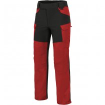 Helikon Hybrid Outback Pants Duracanvas - Crimson Sky / Black A - S - Regular