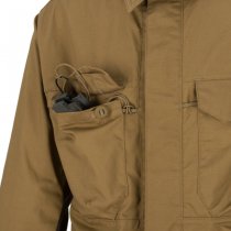 Helikon Woodsman Shirt - Coyote / Taiga Green A - M