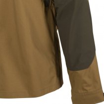 Helikon Woodsman Shirt - Coyote / Taiga Green A - L