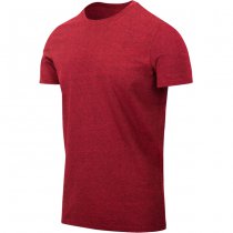 Helikon Classic T-Shirt Slim - Melange Red - 2XL