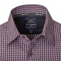 Helikon-Tex Covert Concealed Carry Shirt - Foggy Grey Plaid - XS