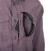 Helikon Covert Concealed Carry Shirt - Foggy Grey Plaid - S