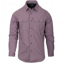 Helikon-Tex Covert Concealed Carry Shirt - Foggy Grey Plaid - L