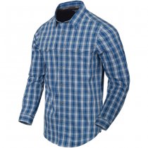 Helikon Covert Concealed Carry Shirt - Ozark Blue Plaid - L