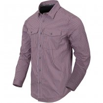 Helikon Covert Concealed Carry Shirt - Scarlet Flame Checkered - M