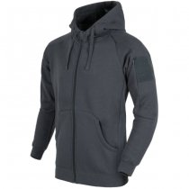 Helikon Urban Tactical Hoodie Lite FullZip - Grey - 3XL