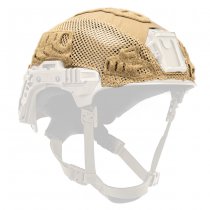 Team Wendy EXFIL Carbon LTP Rail 3.0 Helmet Cover - Coyote