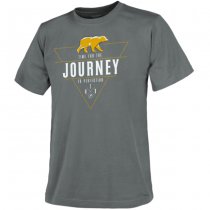 Helikon-Tex T-Shirt Journey To Perfection - Shadow Grey