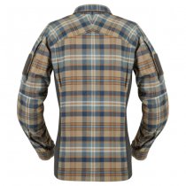 Helikon MBDU Flannel Shirt - Slate Blue Checkered - 2XL