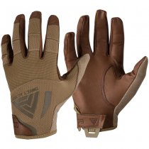 Direct Action Hard Gloves Leather - Coyote Brown - L