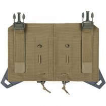 Direct Action Spitfire Triple Rifle Magazine Flap - Shadow Grey