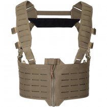 Direct Action Warwick Zip Front Chest Rig - Coyote Brown