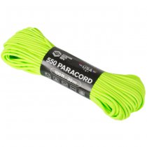 Atwood Rope 550 Paracord Color Changing Patterns 100ft - Neon Green