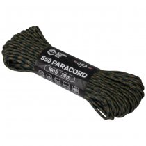 Atwood Rope 550 Paracord Color Changing Patterns 100ft - Woodland