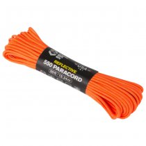 Atwood Rope 550 Paracord Reflective 50ft - Neon Orange