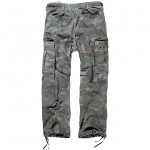 Brandit M65 Vintage Trousers - Woodland - L