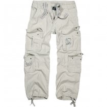 Brandit Pure Vintage Trousers - Old White - 7XL