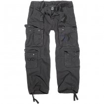 Brandit Pure Vintage Trousers - Black - 3XL
