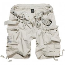 Brandit Savage Vintage Shorts - Old White