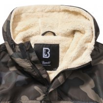 Brandit Windbreaker Sherpa - Dark Camo - M