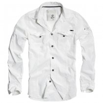 Brandit Shirt Slim - White