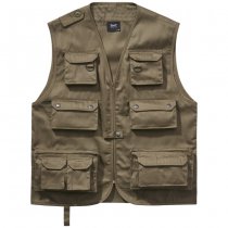 Brandit Hunting Vest - Olive - S