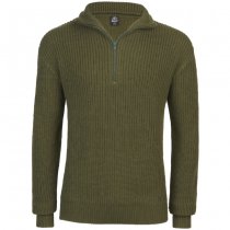 Brandit Marine Pullover Troyer - Olive