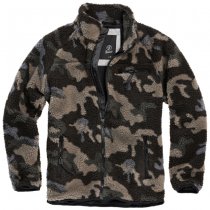 Brandit Teddyfleece Jacket - Dark Camo