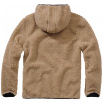 Brandit Teddyfleece Worker Pullover - Camel - 5XL