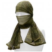 Brandit Commando Net Scarf - Woodland