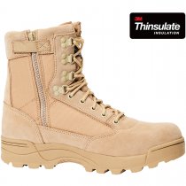 Brandit Zipper Tactical Boots - Camel - 40