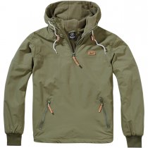 Brandit Luke Windbreaker  - Olive - L