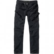 Brandit Adven Trouser Slim Fit - Black - M