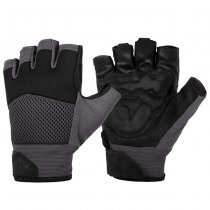 Helikon-Tex Half Finger Mk2 Gloves - Black / Shadow Grey