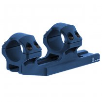 Leapers Accu-Sync 1 Inch Medium Profile 34mm Offset Mount - Blue