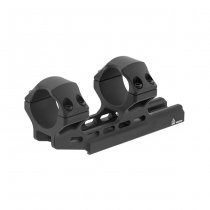 Leapers Accu-Sync 30mm High Profile 34mm Offset Mount - Black