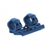 Leapers Accu-Sync 30mm High Profile 34mm Offset Mount - Blue