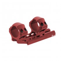 Leapers Accu-Sync 30mm High Profile 34mm Offset Mount - Red