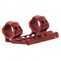 Leapers Accu-Sync 30mm High Profile 50mm Offset Mount - Red