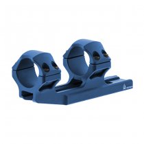 Leapers Accu-Sync 30mm Medium Profile 34mm Offset Mount - Blue