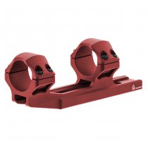 Leapers Accu-Sync 30mm Medium Profile 50mm Offset Mount - Red