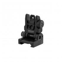 Leapers Accu-Sync Spring Loaded AR15 Flip-Up Rear Sight - Black