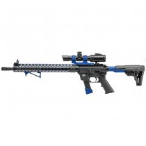 Leapers Keymod Ultra Slim Angled Foregrip - Blue