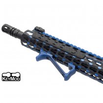 Leapers Keymod Ultra Slim Angled Foregrip - Blue