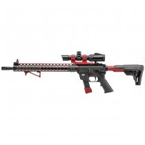 Leapers Keymod Ultra Slim Angled Foregrip - Red