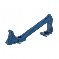 Leapers M-LOK Ultra Slim Angled Foregrip - Blue