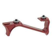 Leapers M-LOK Ultra Slim Angled Foregrip - Red