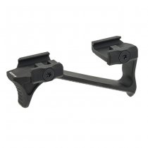 Leapers Picatinny Ultra Slim Angled Foregrip - Black