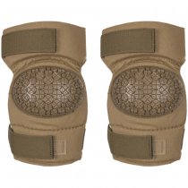 ALTA Contour Elbow Protectors 360 Vibram Cap - Coyote